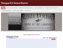 Tablet Screenshot of nianguaschools.com